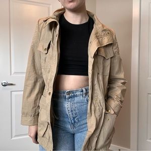 Banana Republic Beige Utility Jacket